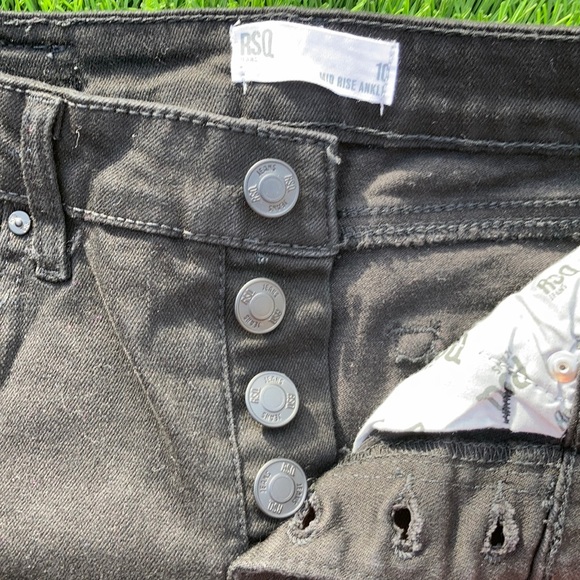 RSQ Jeans // Girls Size 10 // Mid Rise Ankle - Picture 11 of 11